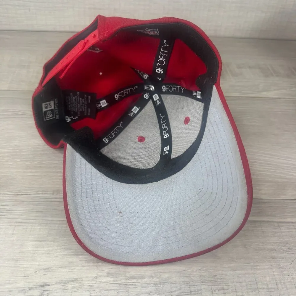 New Era San Francisco 49ers Cap Mens One Size Red Adjustable Strapback NFL Hat